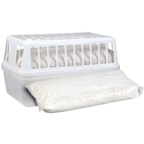 BOLASECA - Absorbeur d'humidité - 1 Kg - Jusqu'à 40 m2 - Efficace et vidange facile - Voir photos