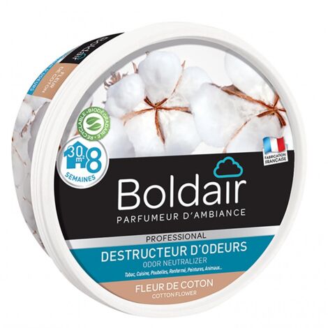 Boldair Gel Geruchsentferner Transparent Baumwollblüte