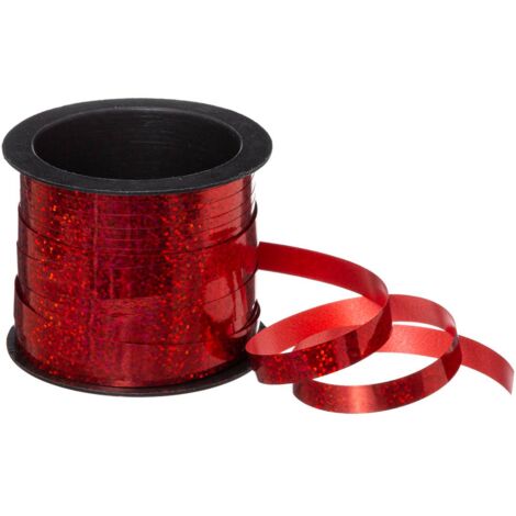 Bolduc Rojo Oro Plata 10 mm x 40 m - Feeric lights & christmas