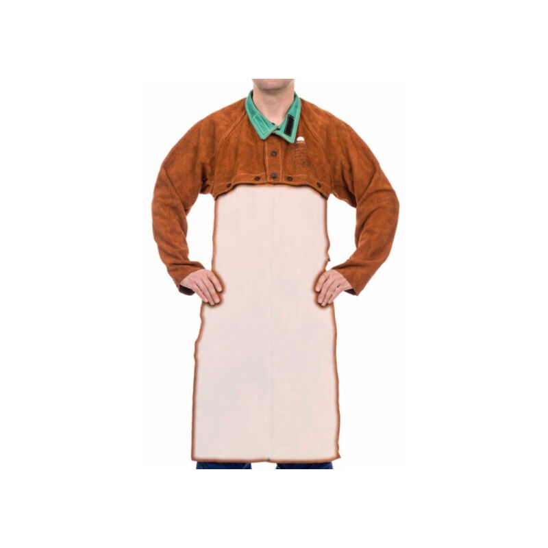 

Bolero para soldadura con dorso abierto WELDAS Lava Brown | M