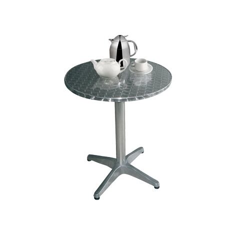 main image of "Boley Round Outdoor Table Stainless Steel Aluminium"