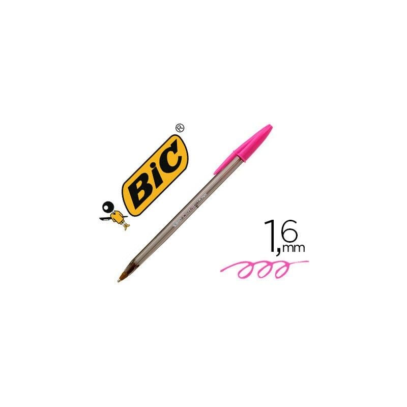 

Genérica - Bic bolgrafo cristal fun rosa caja -20u-
