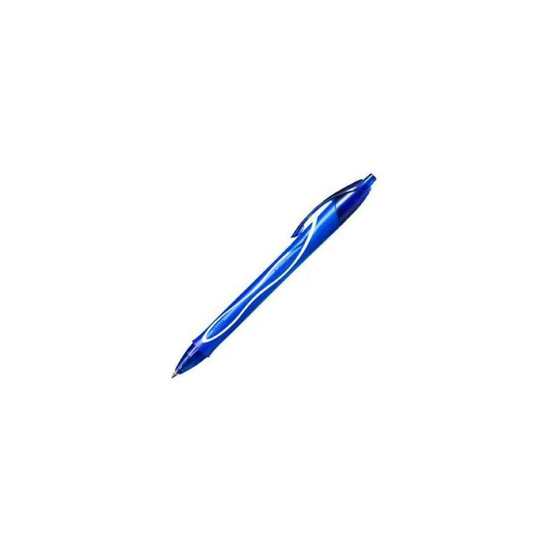 

Genérica - Bic bolgrafo tinta de gel retrctil gel-ocity quick dry azul caja -12u-