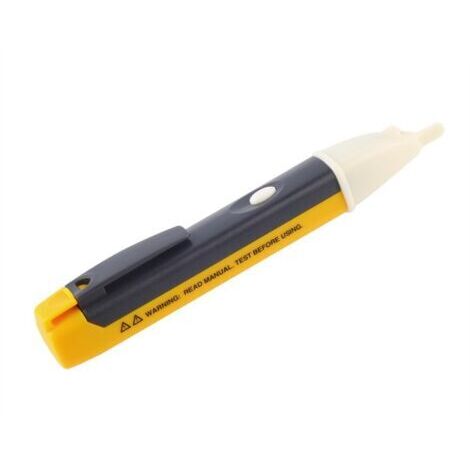 Bolígrafo de prueba de voltaje, probador de voltaje eléctrico sin contacto, bolígrafo detector con luz LED (sin batería), medidor de voltaje, bolígrafo de prueba (1 pieza)