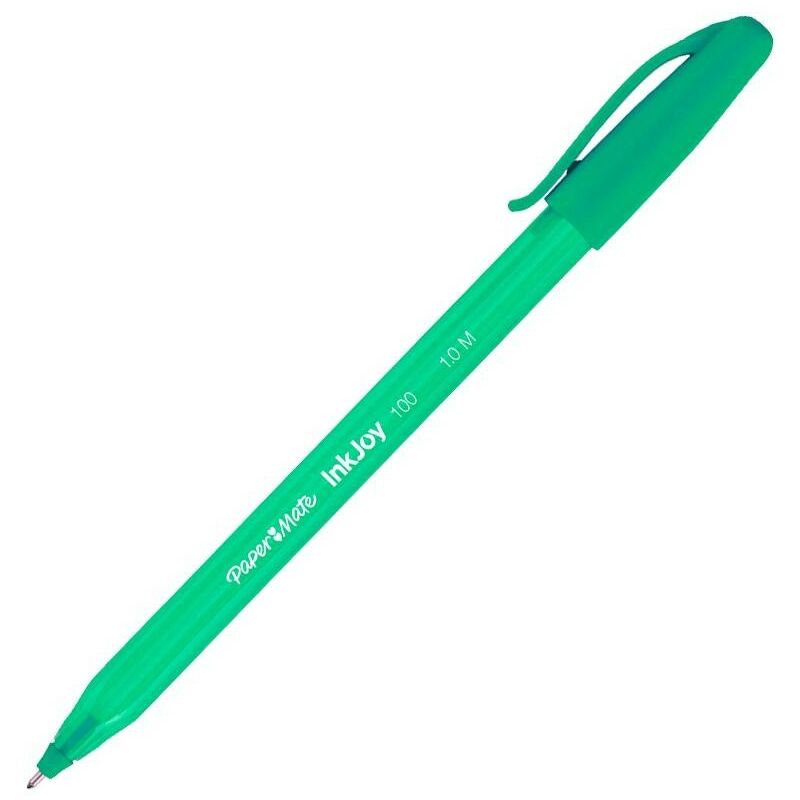 

Genérica - Paper mate inkjoy 100 cap boligrafo triangular verde -50u-