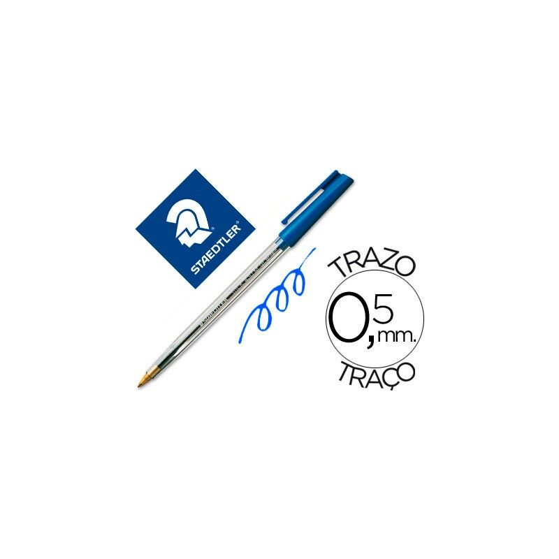 

Genérica - Staedtler bolgrafo stick 430 azul caja -50u-