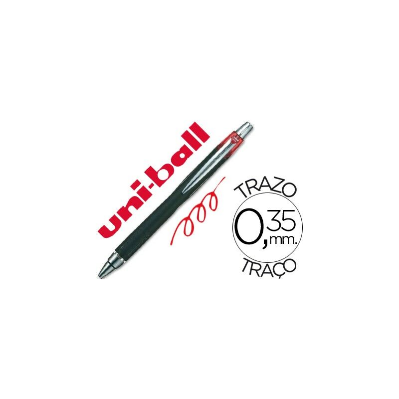

Uni-ball - Uniball rollerball jetstream sxn-210 retractil rojo -12u-
