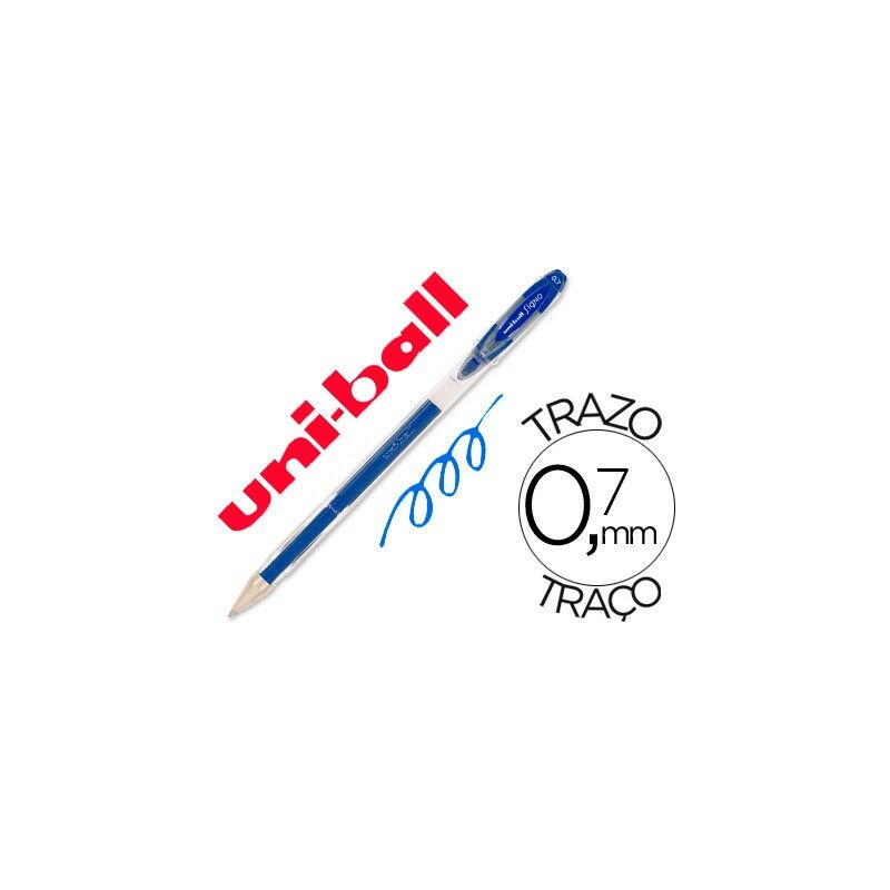 

Uniball rollerball signo basicos um-120 azul -12u-