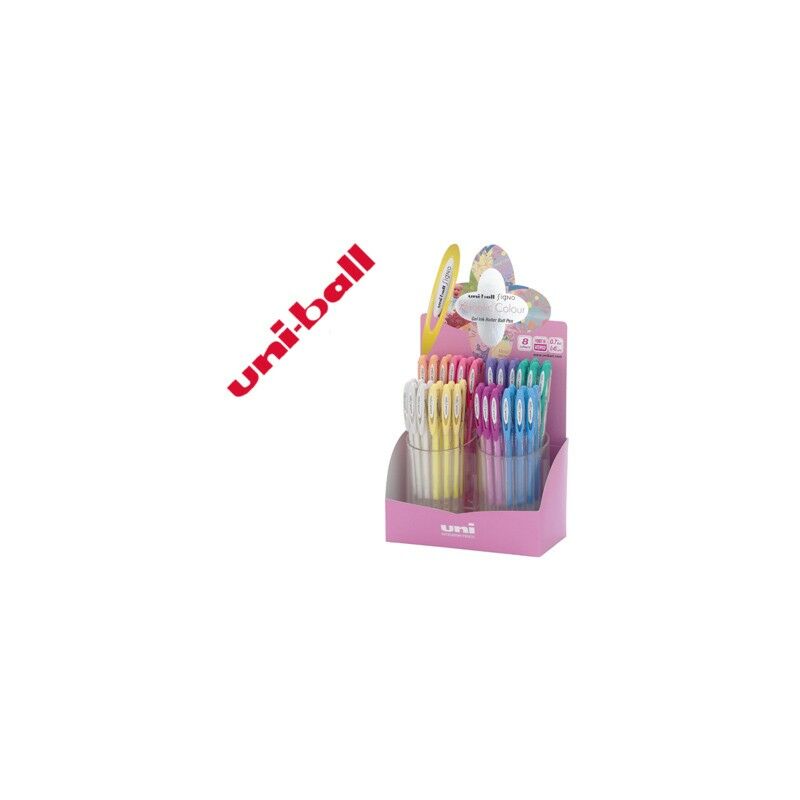 

Uniball expositor rollerball signo angelic colour um-120ac4d colores pastel -48u-