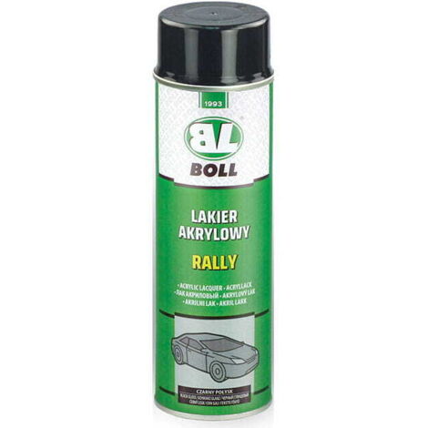 Boll Acryl Rallye Spray schwarz glänzend