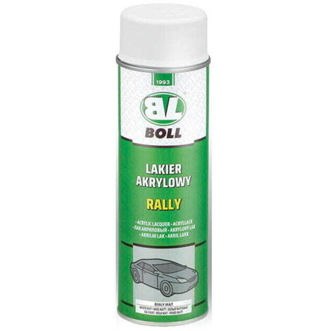 Boll Acryl Rallye Sprühlack weiß matt