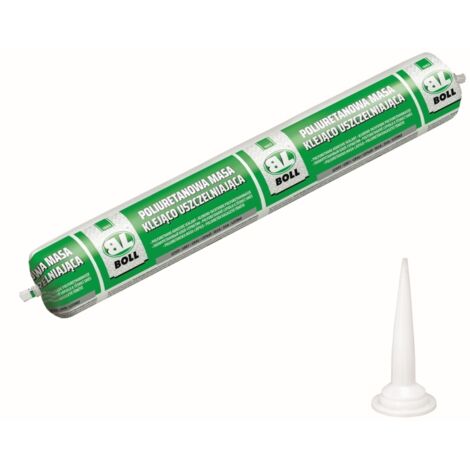 BOLL ADHÉSIF ET MASSE D'ÉTANCHÉITÉ 600 ML EN FEUILLE GRISE