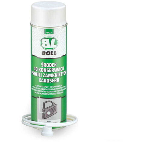 Boll Geschlossenes Profilpflegemittel Weiß Spray