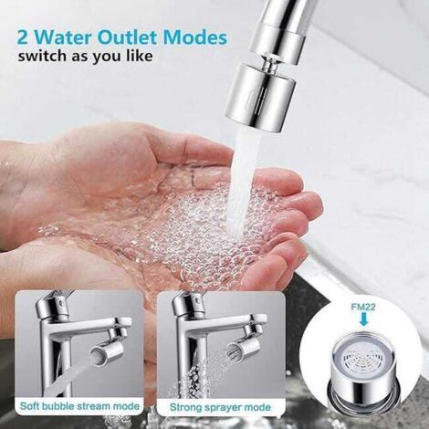 Bolla estesa universale, rubinetto girevole antispruzzo, spray orale, spazzolatura, collutorio, filtraggio e pulizia a bolle 272422mm