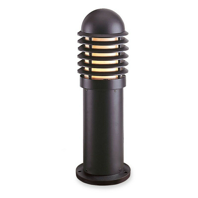 Firstlight Bollard - 1 Light Outdoor Bollard - E27 - 450Mm Black IP43, E27