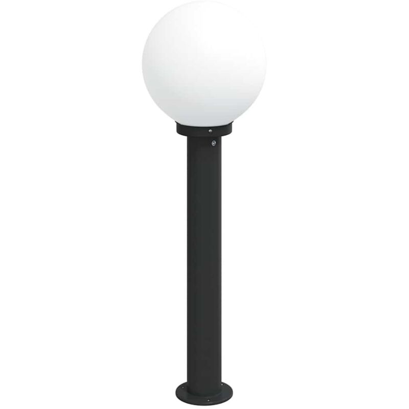 Bollard Light 80 cm Black IP44 vidaXL