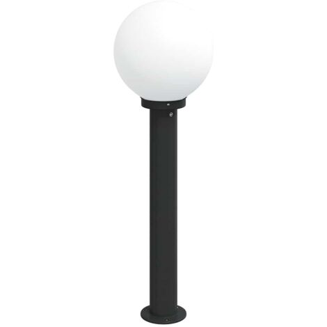 Bollard Light 80 cm Black IP44 vidaXL