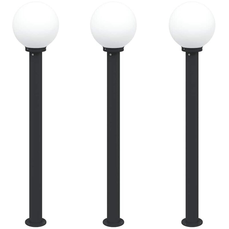 Image of Bollard Lights 3 pcs 120 cm&hellip;
