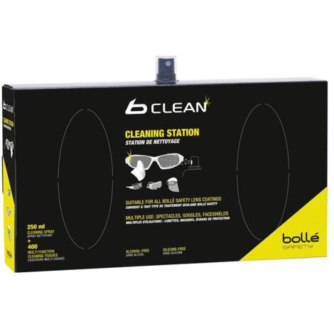 Bolle Safety B410 b Clean Cleaning Station BOLPACD250