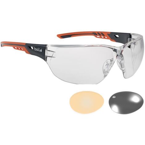 Bolle Safety NESSPPSI NESS+ PLATINUM Safety Glasses - Clear BOLNESSPPSI