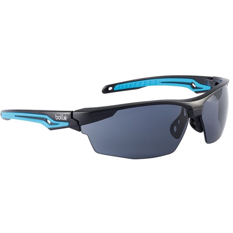 Bolle Tryon Platinum Safety Glasses - Smoke