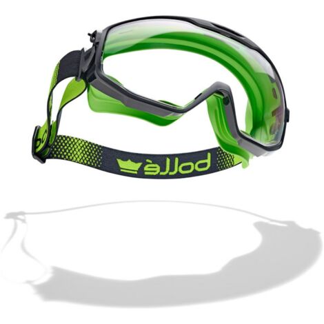 Bollé Safety UNIVERSAL GOGGLE Klare / Grün / Luftdichte Vollsichtbrillen UNIVGN11W