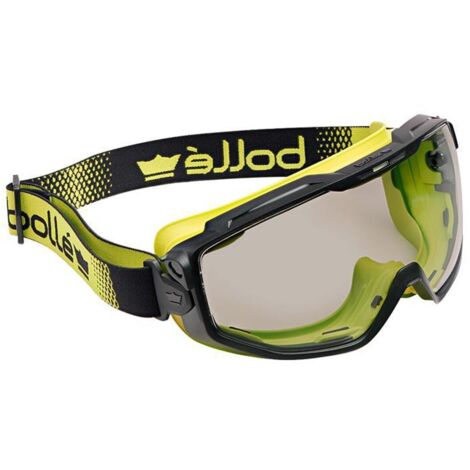 Bolle Safety Yellow Vented Universal Goggles with Copper Lens
