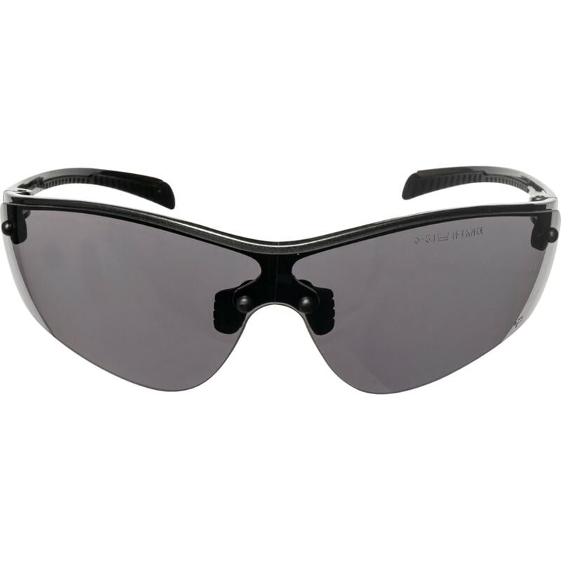 Bolle Silium+ Scratch-Resistant/Anti-Fog Platinum Coated Smoke Lens Safety Spect