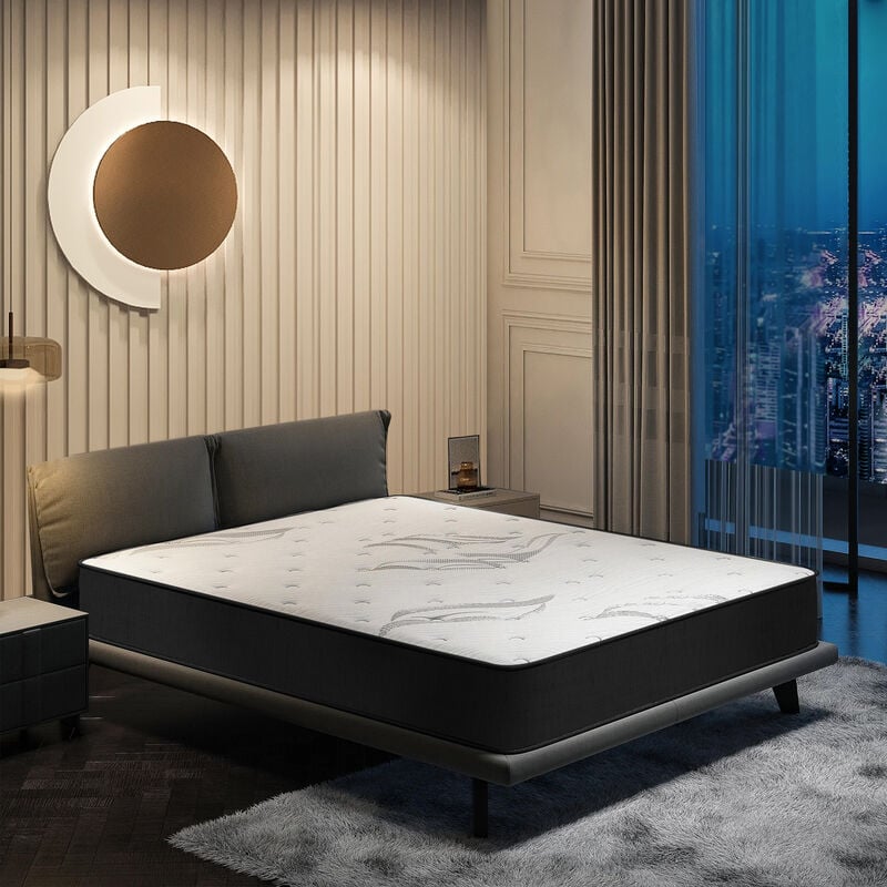 Matelas 160x200cm Matelas Ressorts - Luxe Matelas de Lit d'Adulte et d'enfant - Épaisseur 20cm - Bolli