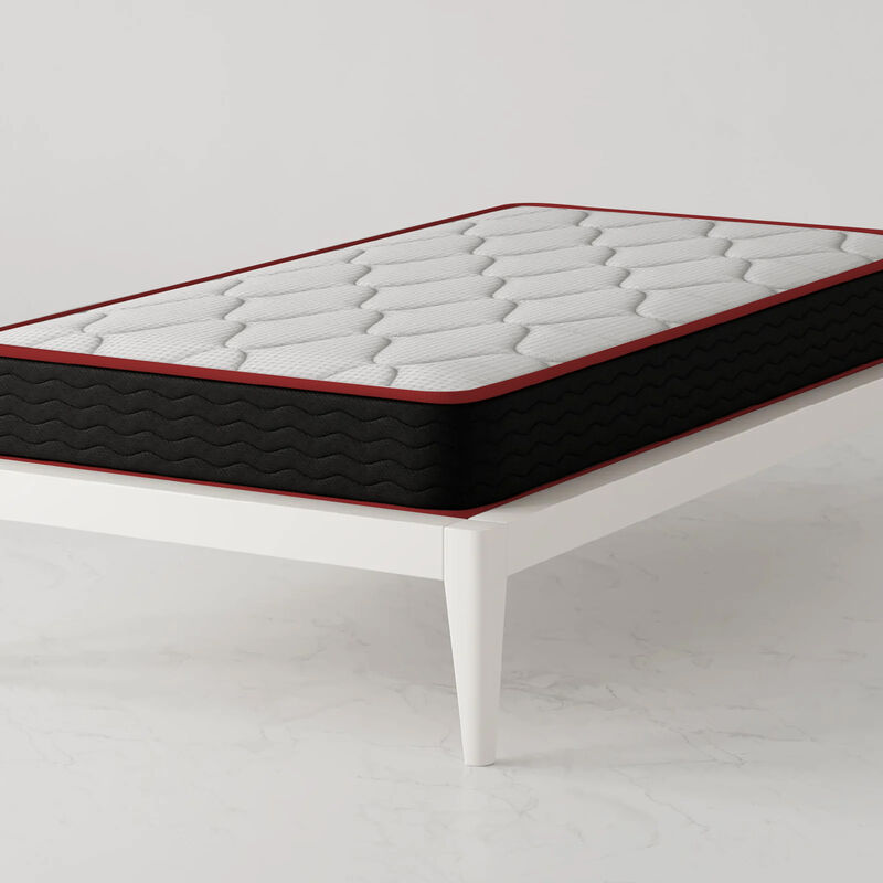 Bolli - Matelas 90x190 - Épaisseur 16cm - Luxe Matelas de Lit d'Adulte et d'enfant - Mousse à Mémoire - 7 Zones de Confort Mousse Mémoire Adaptative