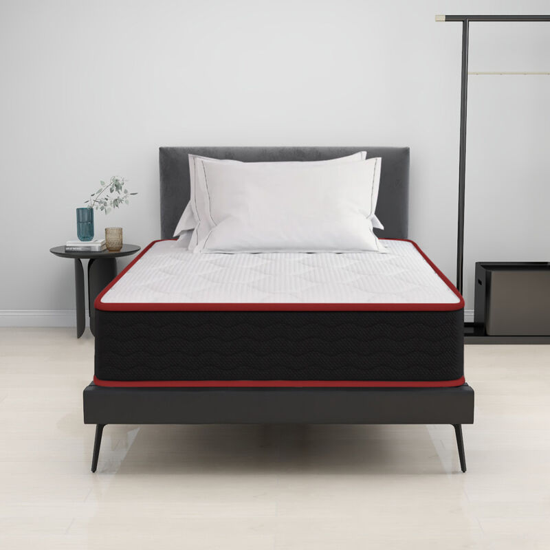 Bolli - Matelas 90x200 - Épaisseur 16cm - Luxe Matelas de Lit d'Adulte et d'enfant - Mousse à Mémoire - 7 Zones de Confort Mousse Mémoire Adaptative