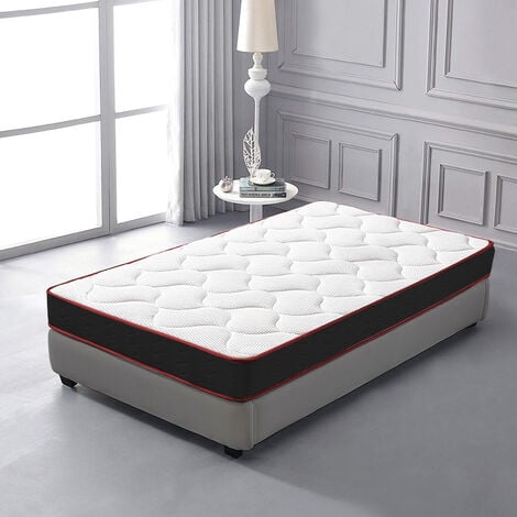 BOLLI Matelas 90x200cm Matelas Memoire de Forme Luxe Matelas de Lit d'Adulte et d'enfant Épaisseur 16cm