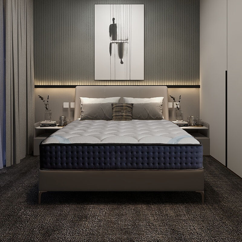 Bolli - Matelas 140x190 - Épaisseur 22cm - Luxe Matelas de Lit d'Adulte et d'enfant - Mousse à Mémoire - 7 Zones de Confort Mousse Mémoire Adaptative