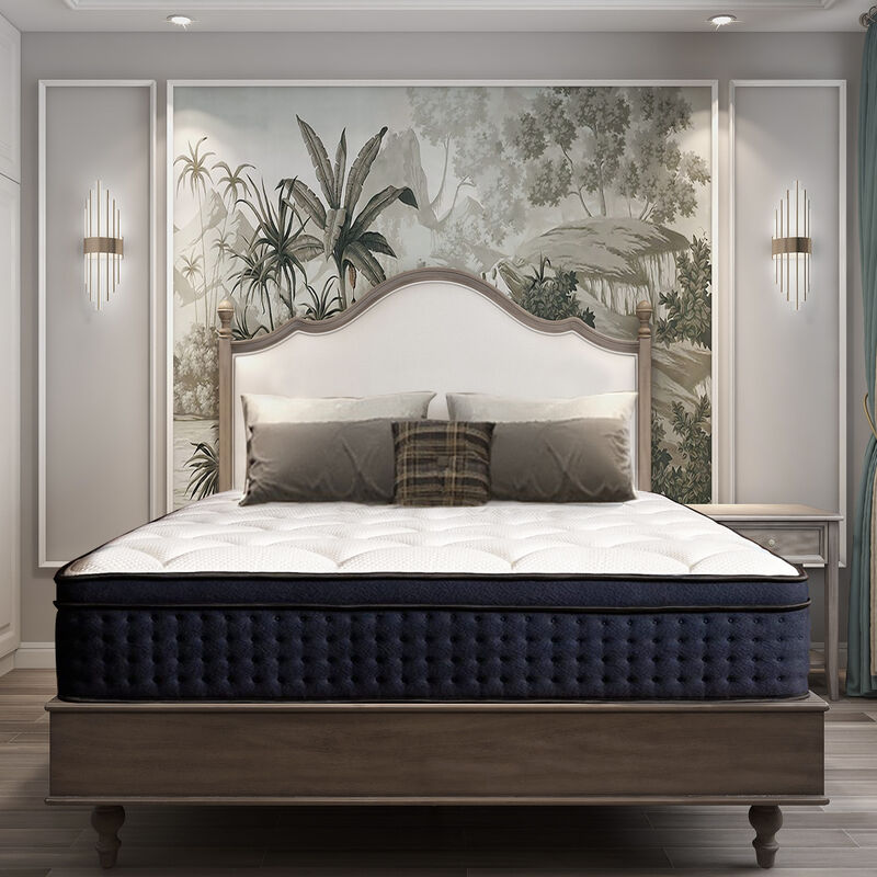 Bolli - Matelas 160x200 - Épaisseur 22cm - Luxe Matelas de Lit d'Adulte et d'enfant - Mousse à Mémoire - 7 Zones de Confort Mousse Mémoire Adaptative