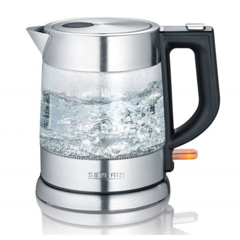 bollitore cordless 1l 2200w vetro / acciaio inossidabile - WK3468 - Severin