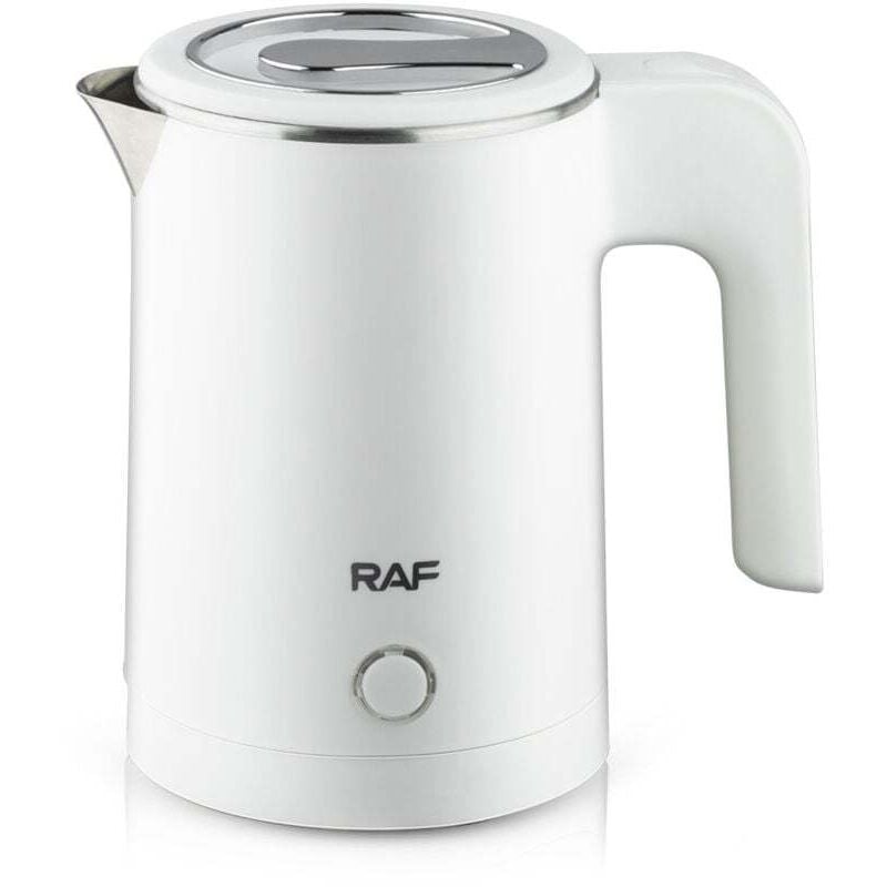 Image of Bollitore da cucina Bollitore elettrico Bollitore rapido Bollitore sanitario Bollitore anti-secco a doppio strato 0,8L 750W bianco
