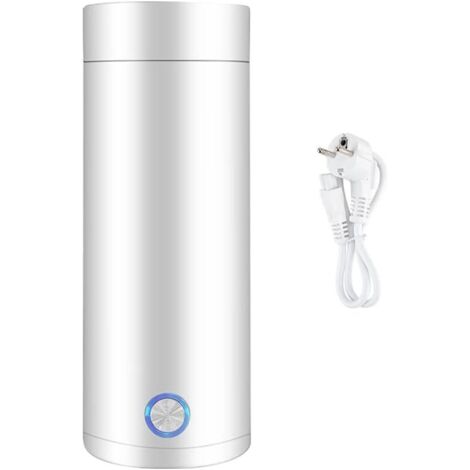 Bollitore da viaggio portatile, mini bollitore elettrico da viaggio da 400 ml, piccolo bollitore elettrico da viaggio, bollitura rapida in 3 minuti con cavo di alimentazione staccabile