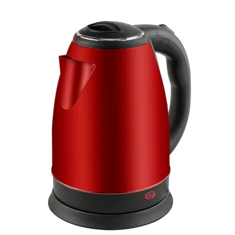 Bollitore elettrico 1500w küken rosso