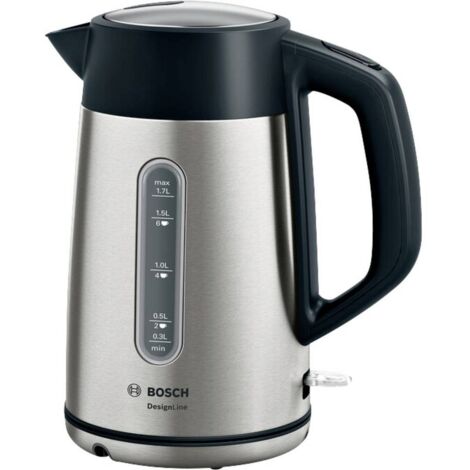 Bollitore elettrico Bosch TWK4P440 in acciaio inox 1,7L 2400W