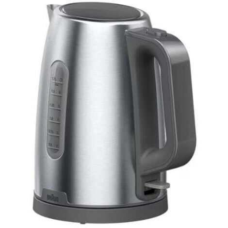 Bollitore elettrico Braun PurShine WK 1500GY 1.7l 2200W Acciaio inossidabile/Grigio [0X21010083]