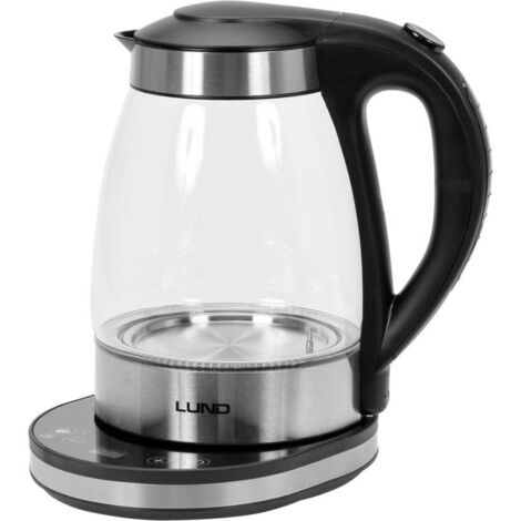 BOLLITORE ELETTRICO IN VETRO 1,8L. REGOLAZIONE DELLA TEMPERATURA - W-68174