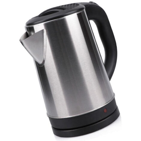 Bollitore elettrico nero da 2,3 litri in acciaio inox, bollitore elettrico per tè con spegnimento automatico, spina europea, 220 V