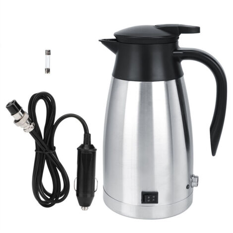 Bollitore elettrico per acqua calda da 1000 ml per auto e camion, 12V/24V