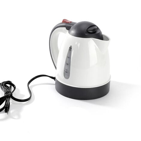 Bollitore elettrico per auto da 1000 ml 12V 150W Accendisigari portatile per viaggi di viaggio Bianco
