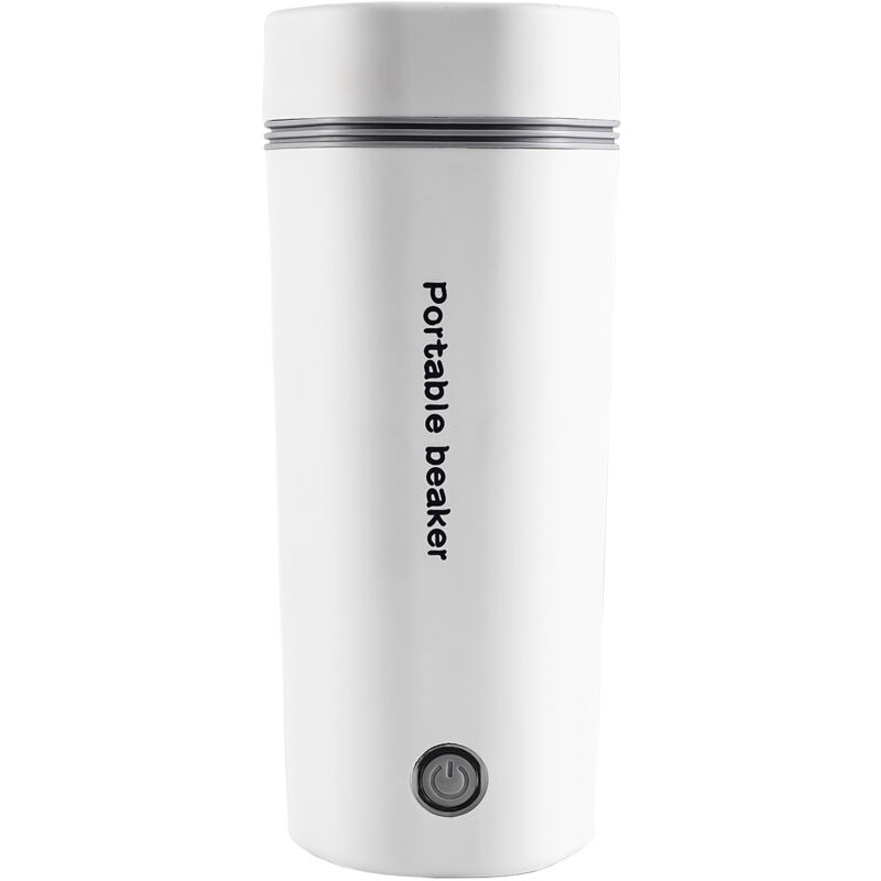 Image of Decdeal - Bollitore elettrico portatile per acqua bollente, bicchiere da viaggio da 350 ml, bollitore per tè