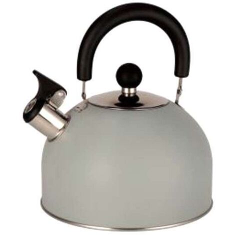 Bollitore Inox Fischio 2,5L - Manico in Bachelite - Colori Assortiti