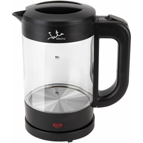 Bollitore JATA 1500 W 1,2 L Trasparente Acciaio inossidabile Vetro Borosilicato
