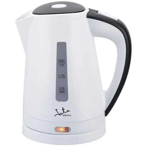 Bollitore JATA HA 701 Bianco 2000 W 1 L Acciaio inossidabile Plastica
