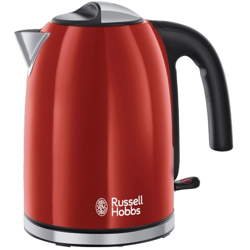 Image of Bollitore Colours Plus 2400W Flame Rosso - Russell Hobbs