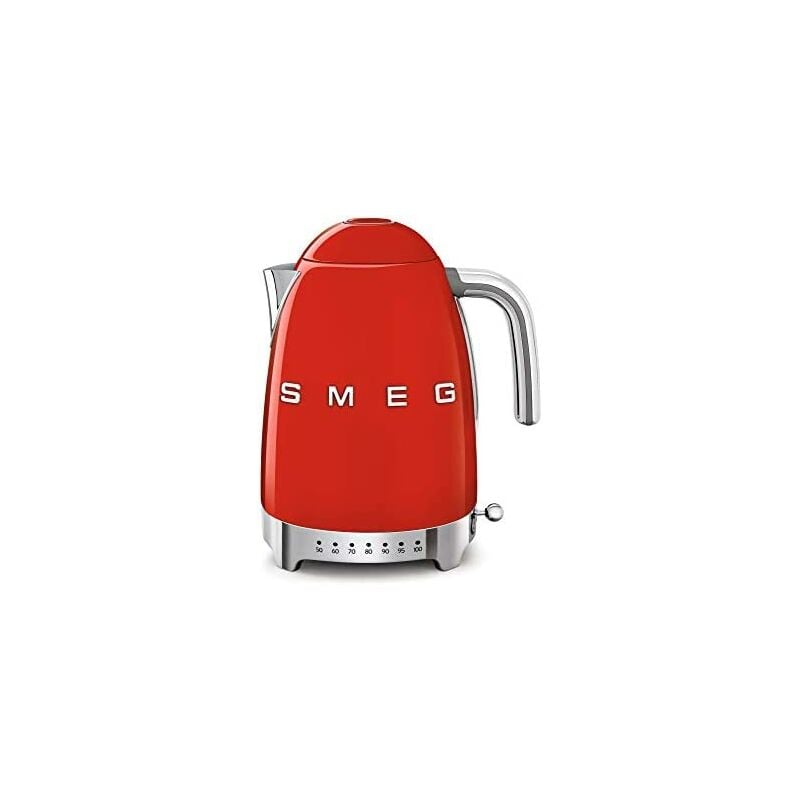 Image of Bollitore elettrico, Bollitore KLF04RDEU, 2400 w, 1,7 litri, plastica, Rosso - Smeg